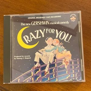 🌿Original Broadway cast recording Gershwin’s Crazy for You.